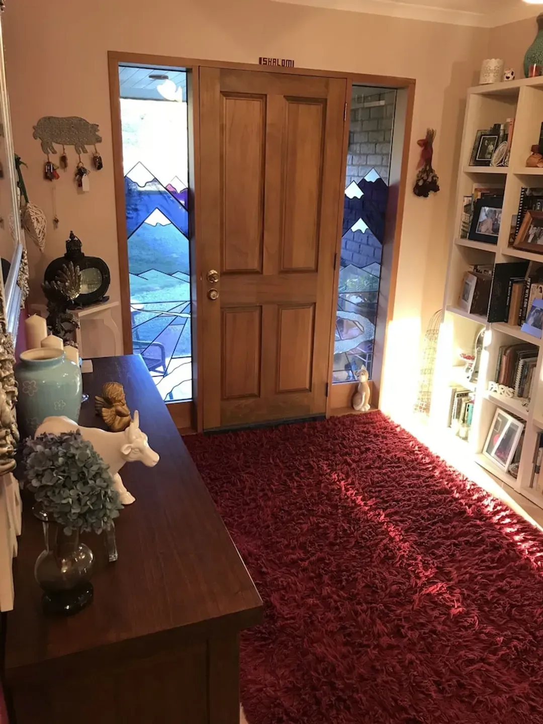Interior entrance