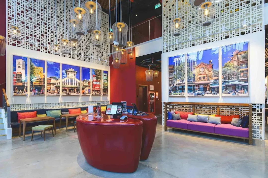 Lobby sitting area