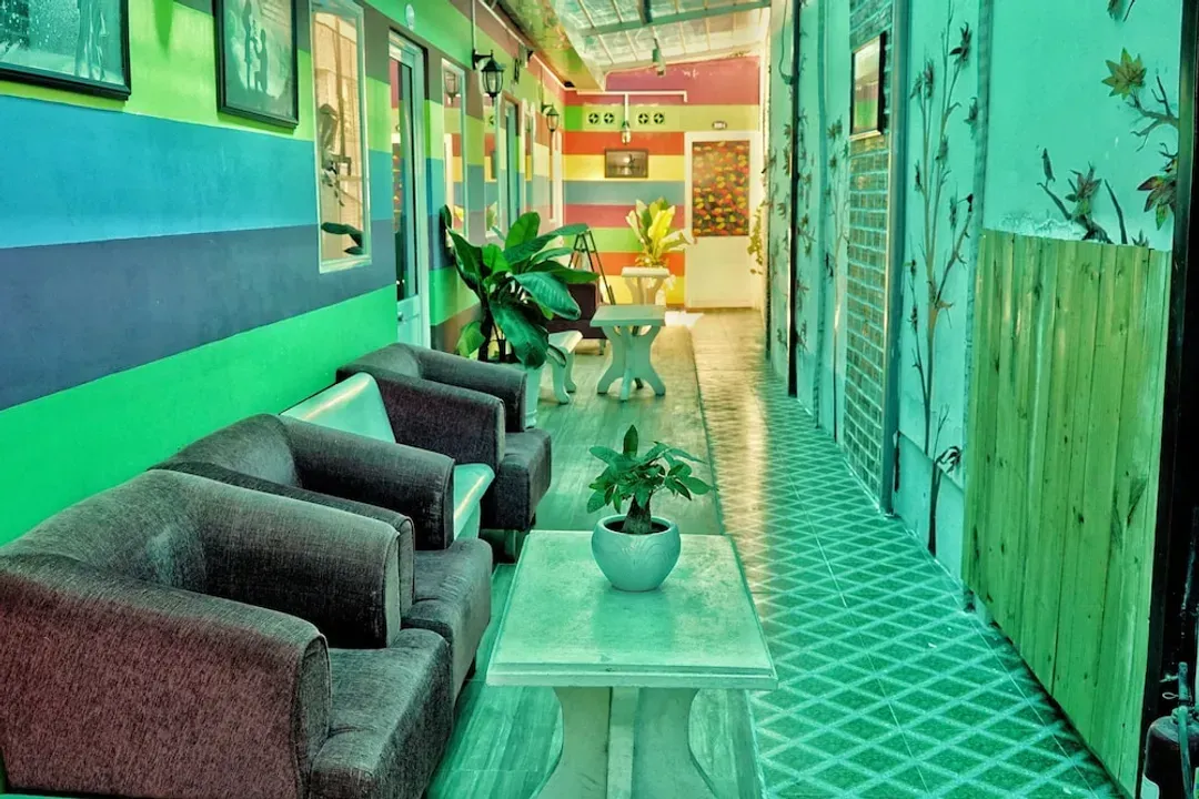 Lobby sitting area