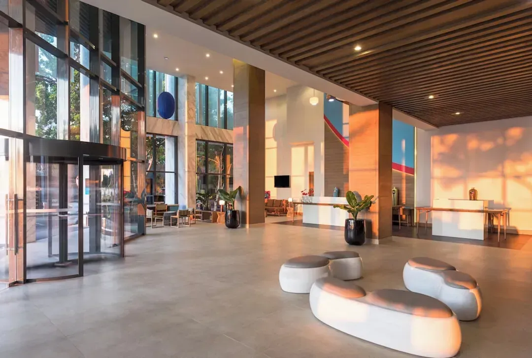 Lobby sitting area