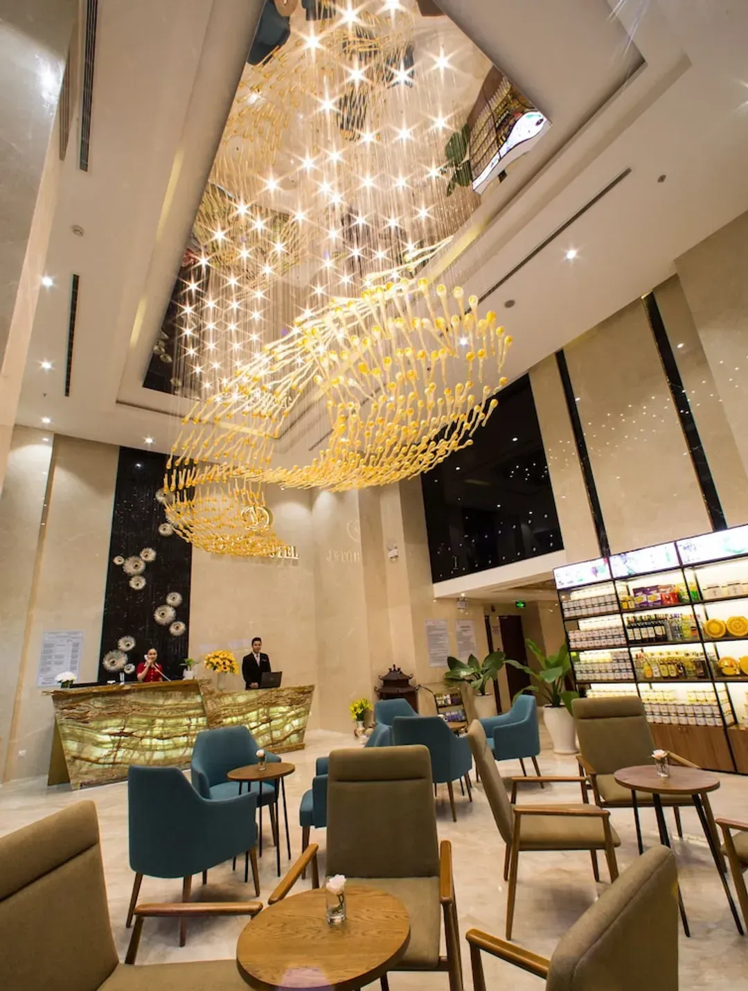 Lobby sitting area