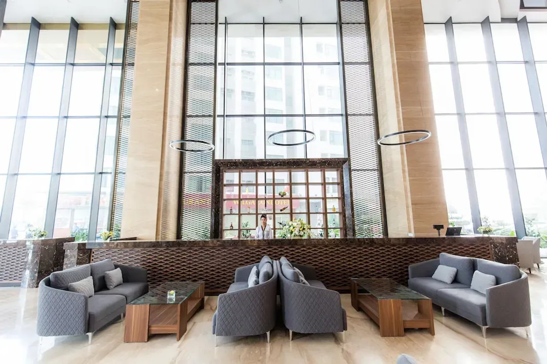Lobby sitting area