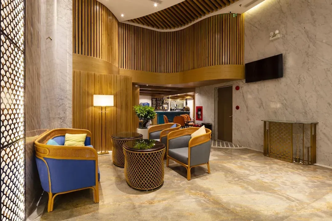 Lobby sitting area