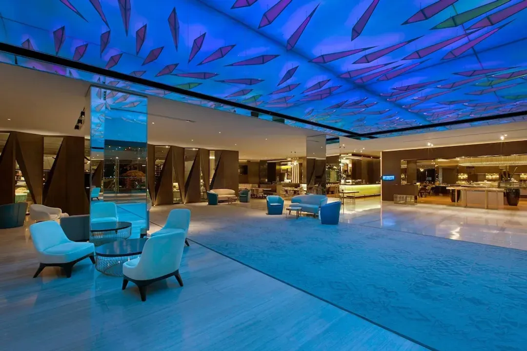 Lobby sitting area