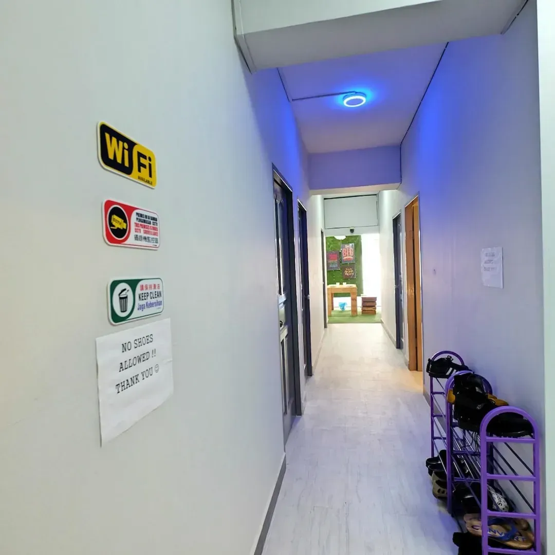 Interior entrance
