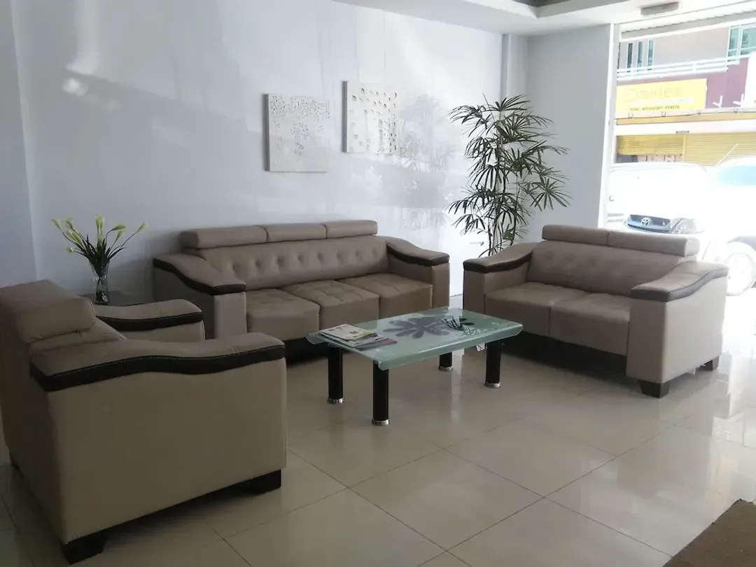 Lobby sitting area