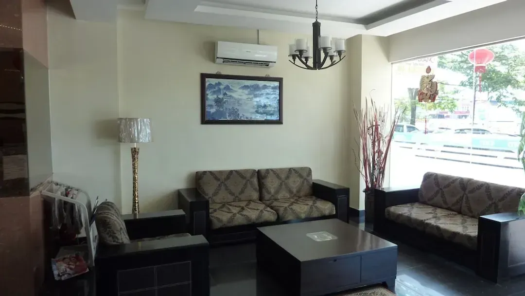Lobby sitting area