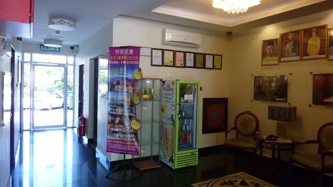 Interior entrance