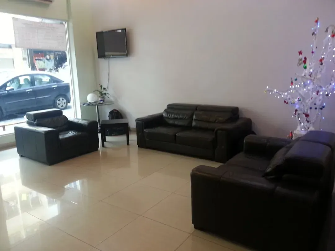 Lobby sitting area