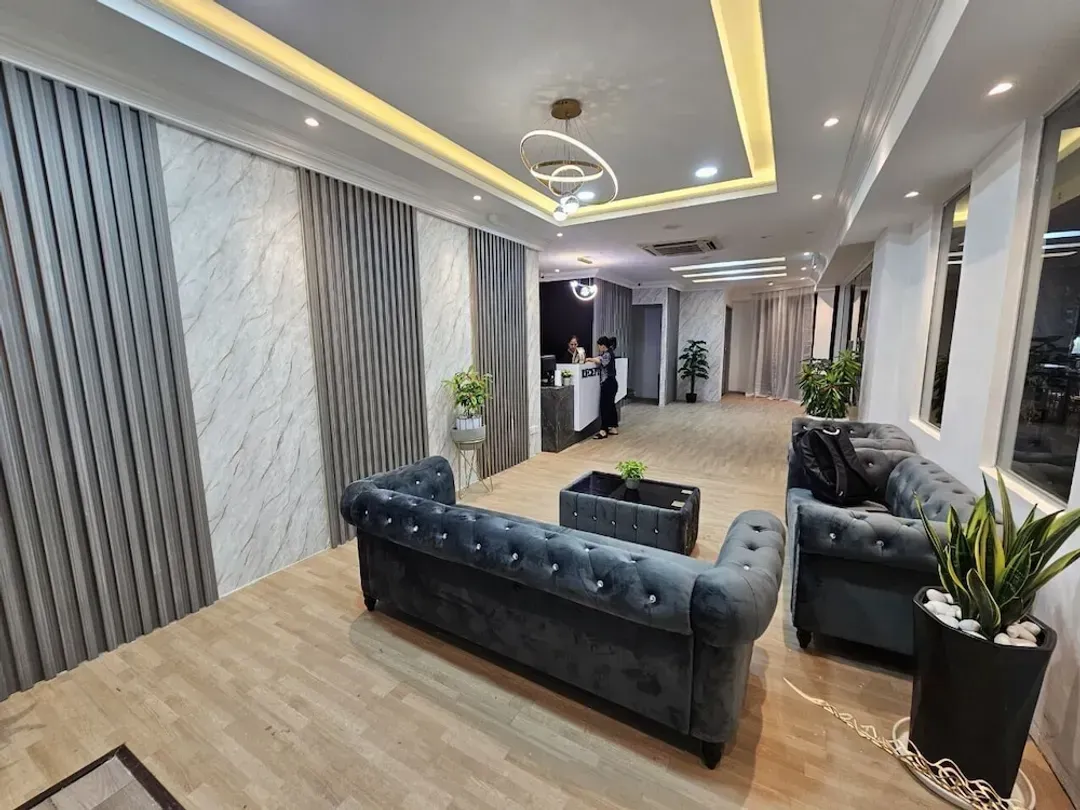 Lobby sitting area