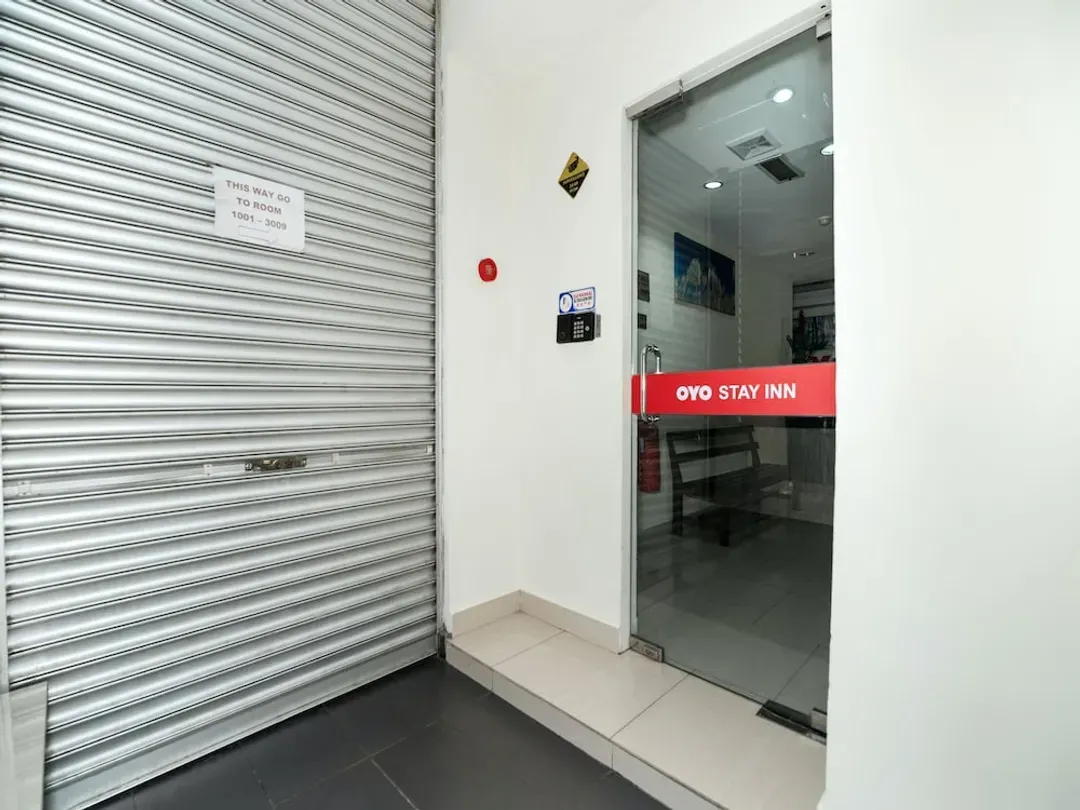 Interior entrance