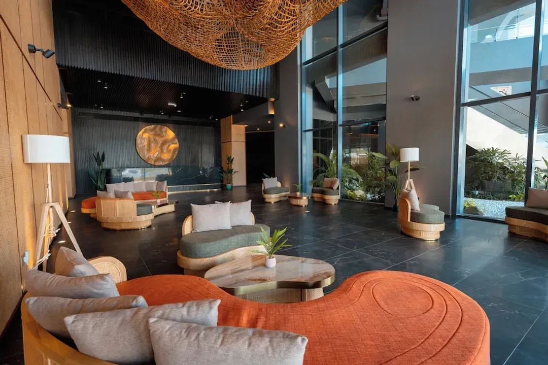 Lobby sitting area