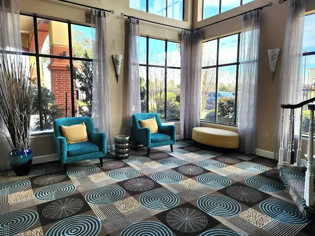 Lobby sitting area