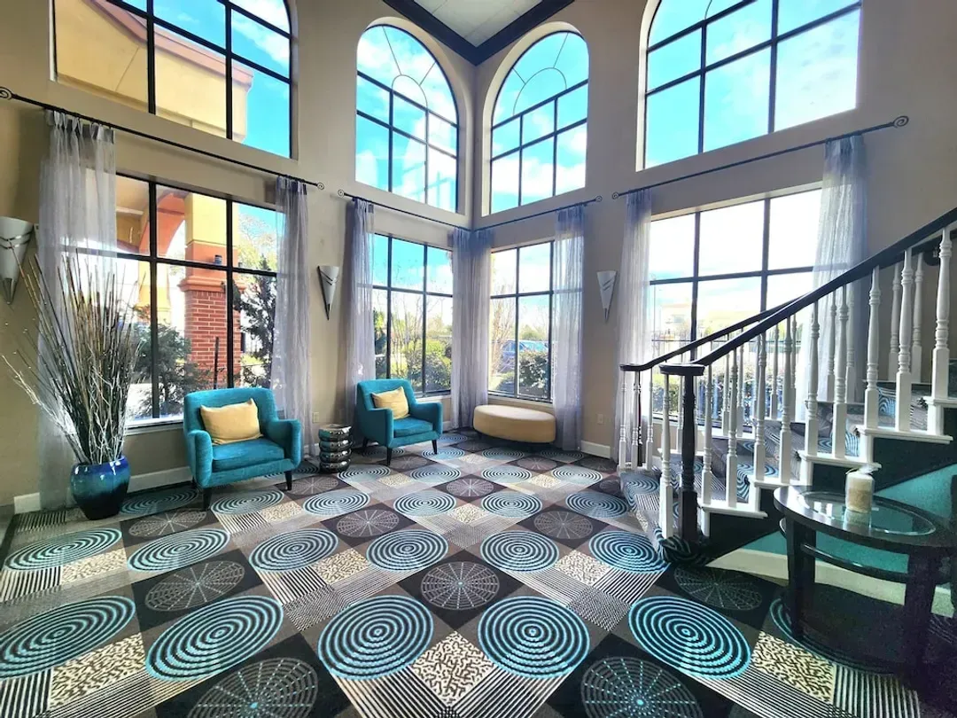 Lobby sitting area