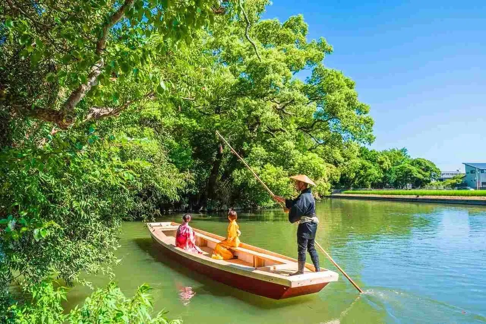 柳川扁舟搖船(約30分鐘)