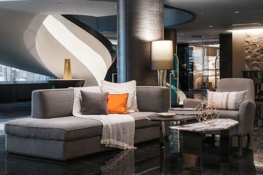 Lobby sitting area