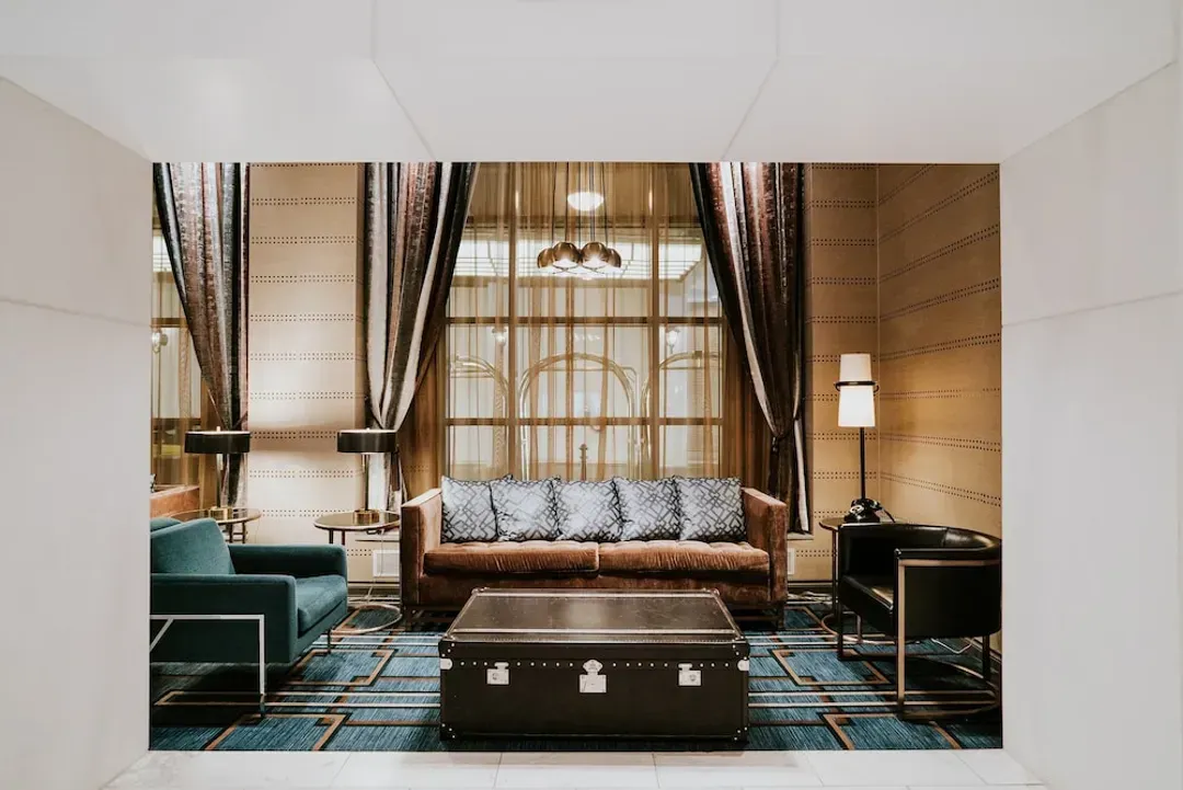 Lobby sitting area