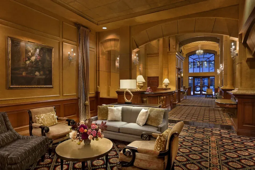 Lobby sitting area
