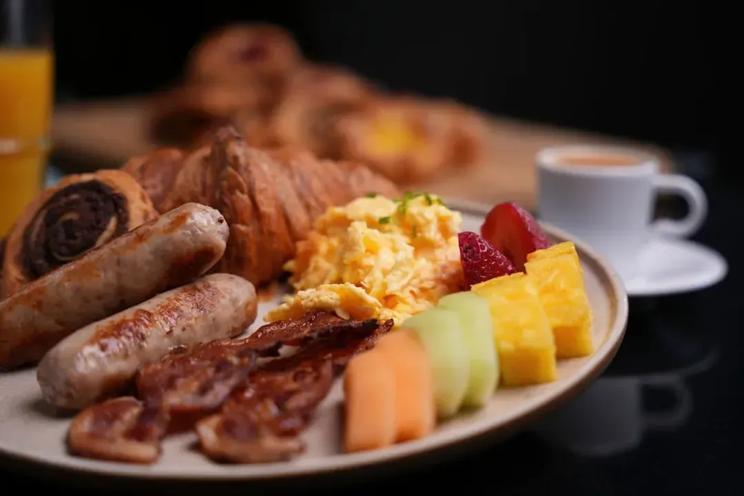 Breakfast area