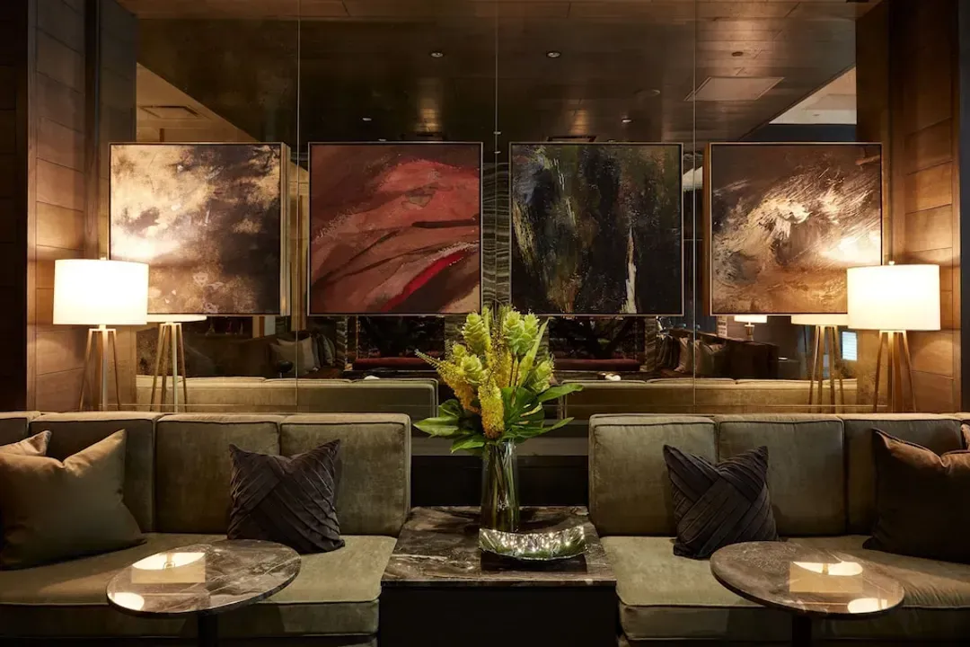 Lobby sitting area