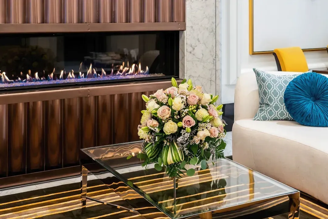 Lobby sitting area