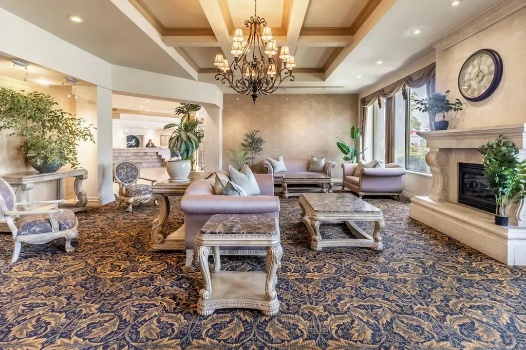 Lobby sitting area