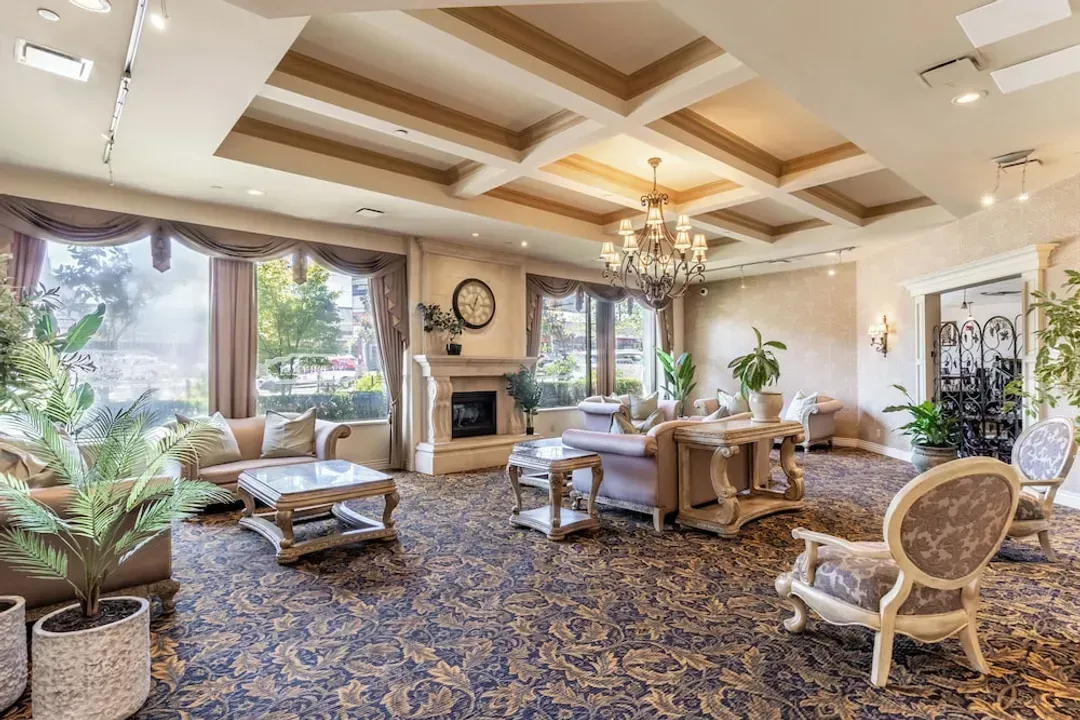 Lobby sitting area