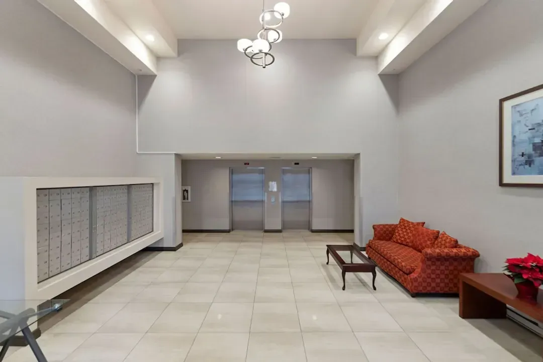 Interior entrance