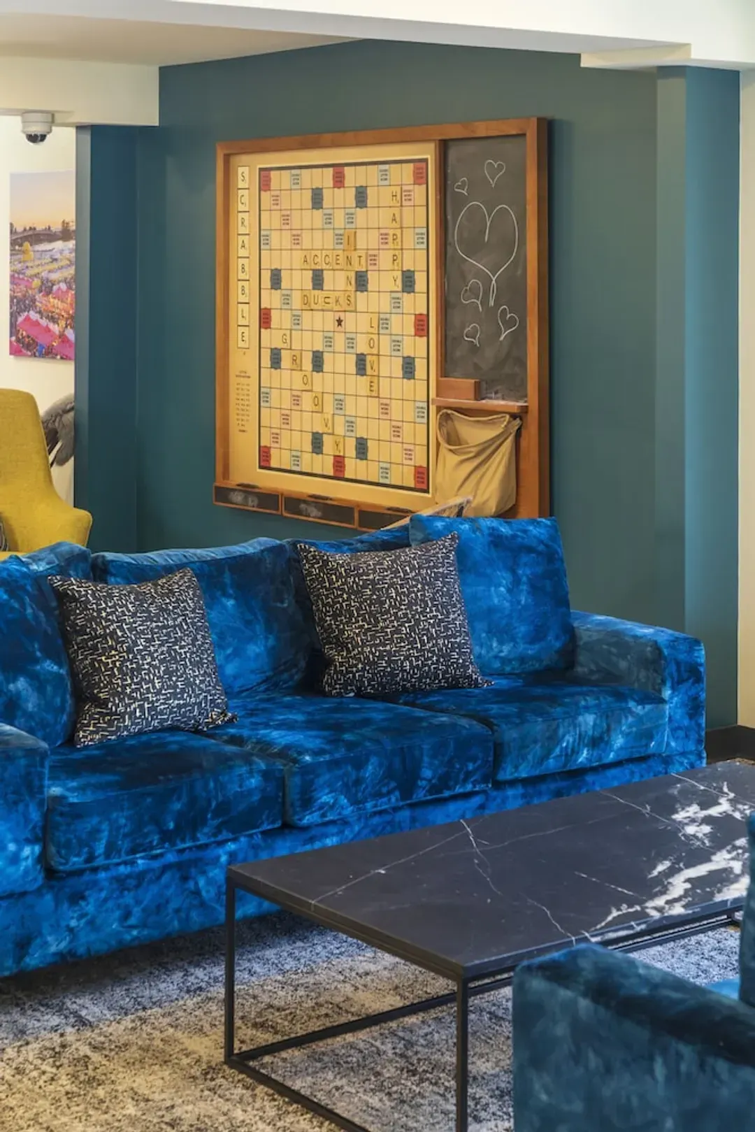 Lobby sitting area