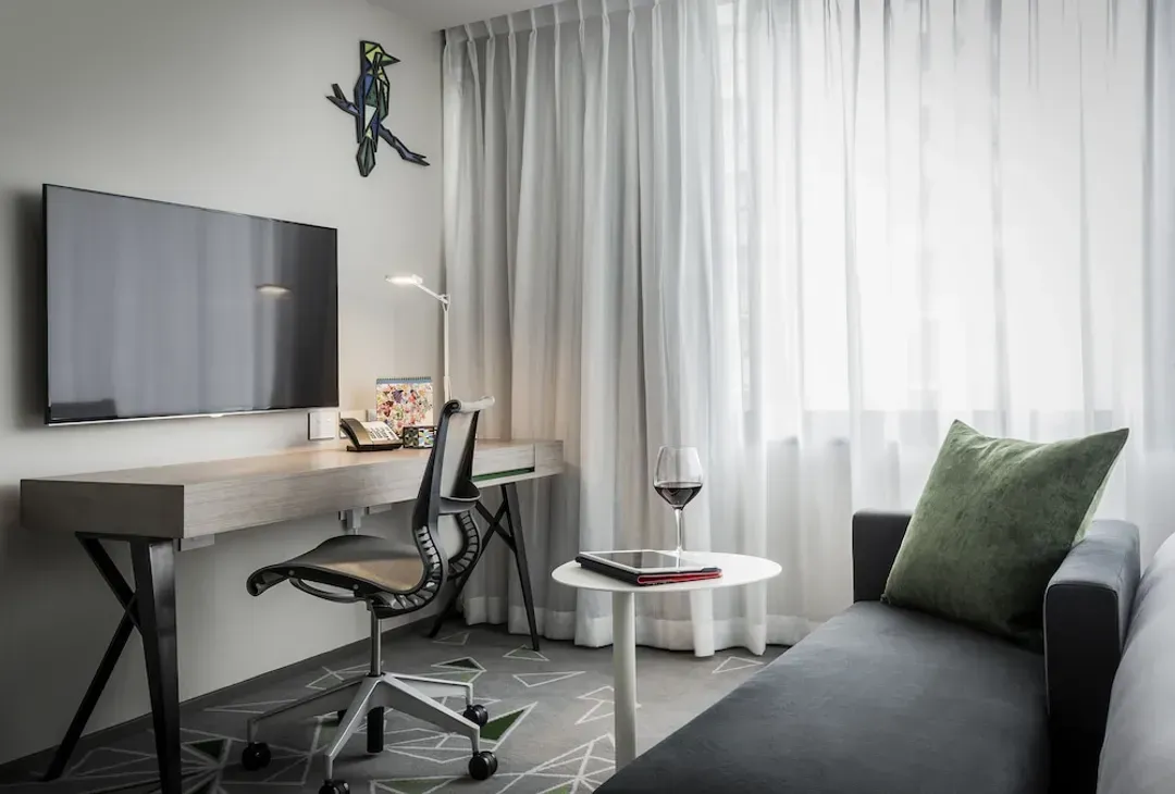 In-room business center