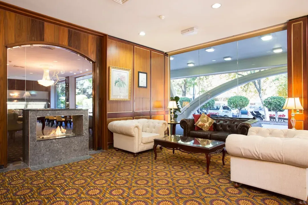 Lobby sitting area