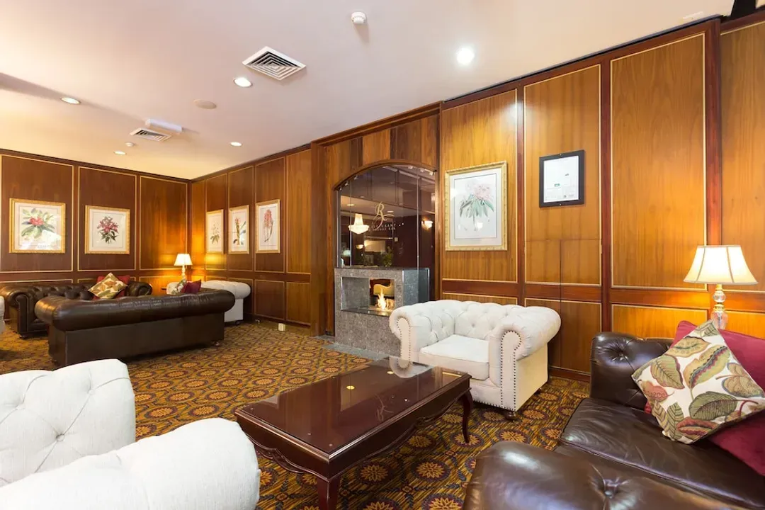 Lobby sitting area