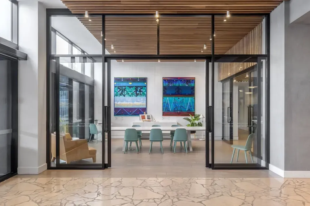 Lobby sitting area