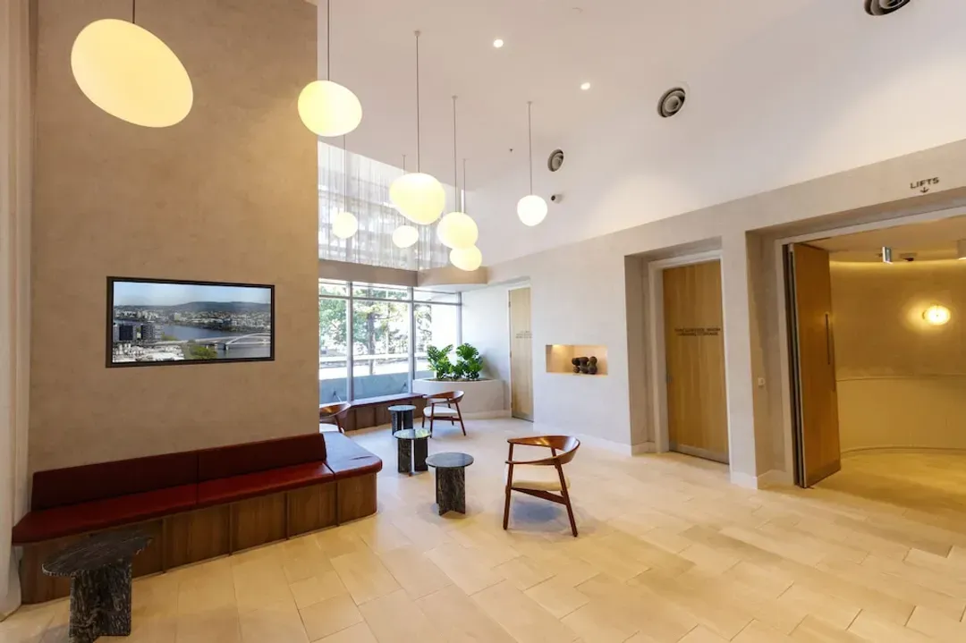 Lobby sitting area