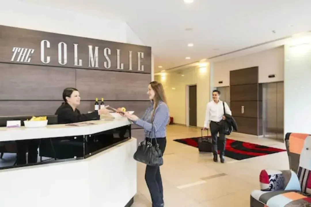 Interior entrance