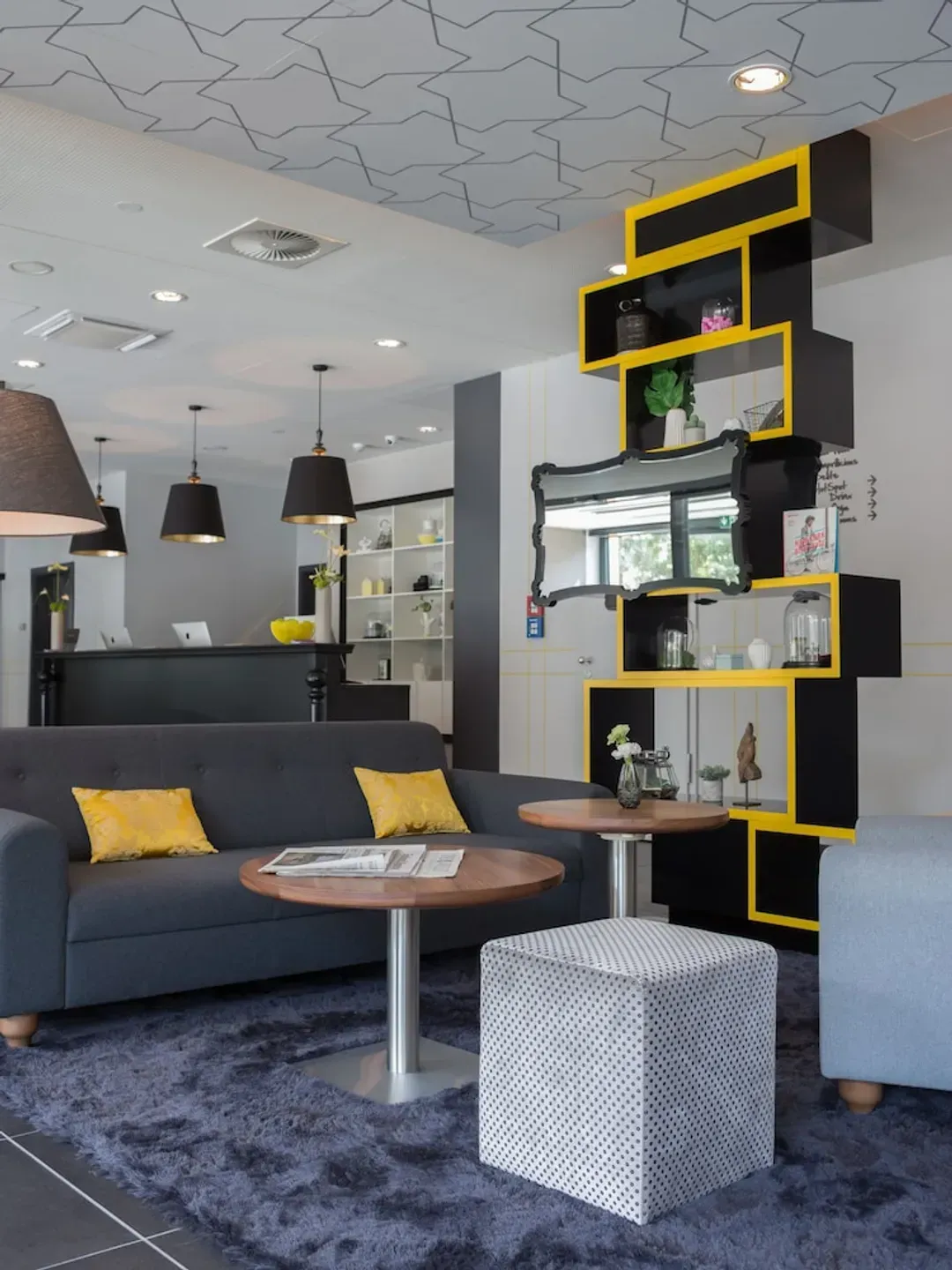 Lobby sitting area