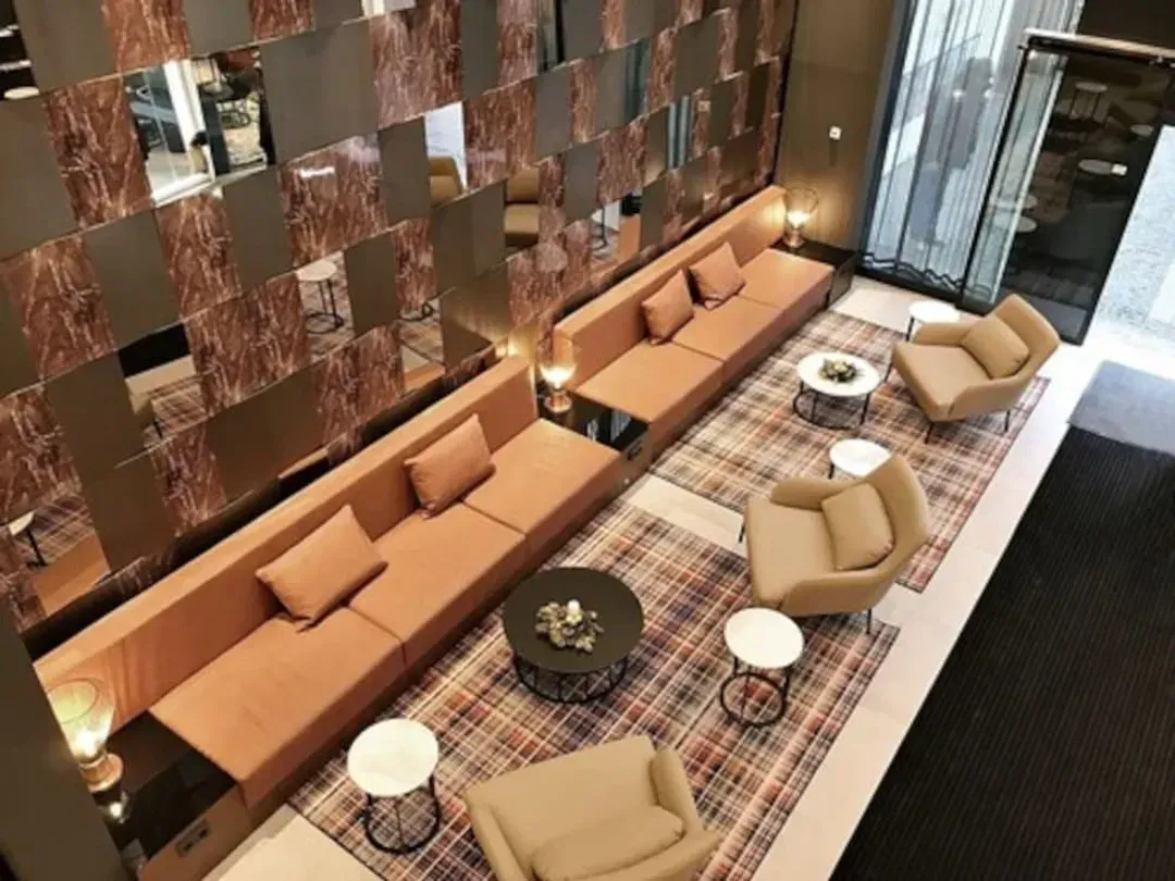 Interior entrance