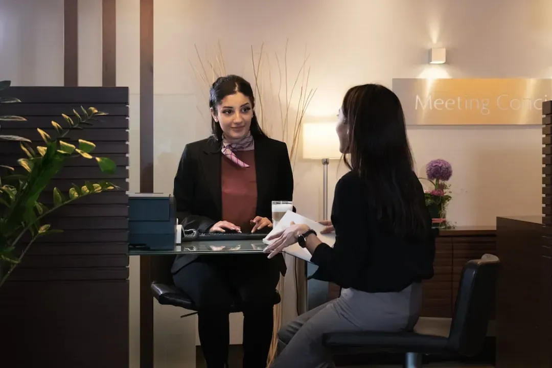 Concierge desk