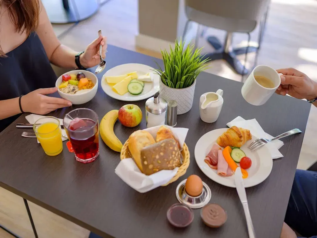 Breakfast area