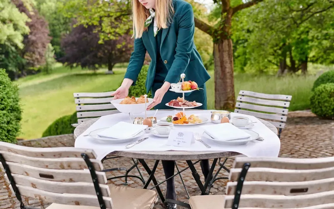 Breakfast area