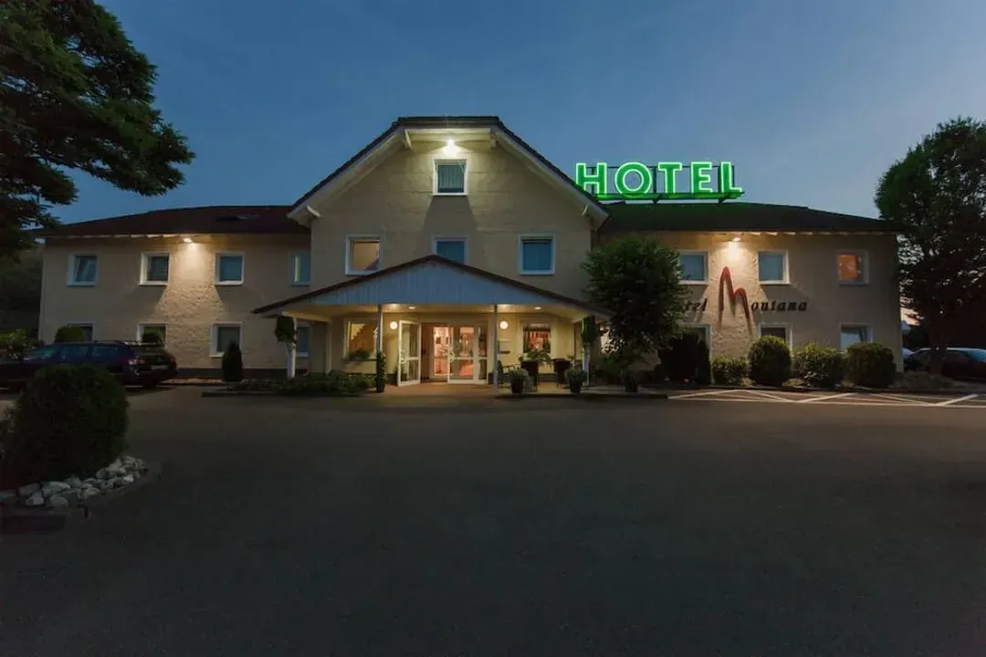Front of property - evening/night