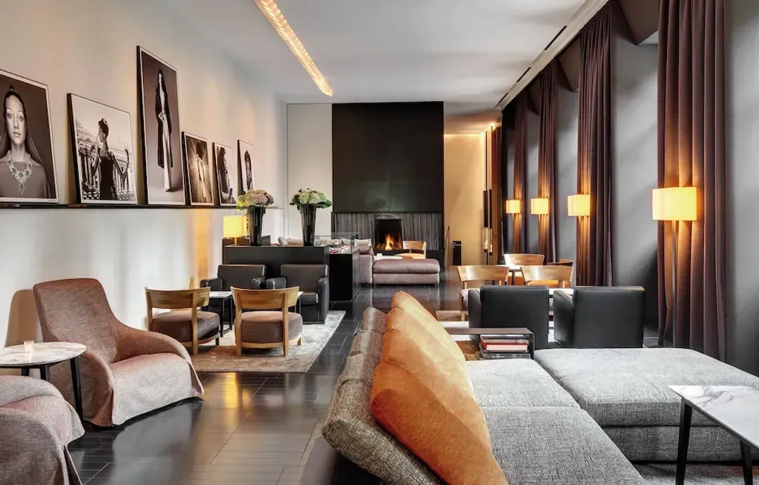 Lobby sitting area
