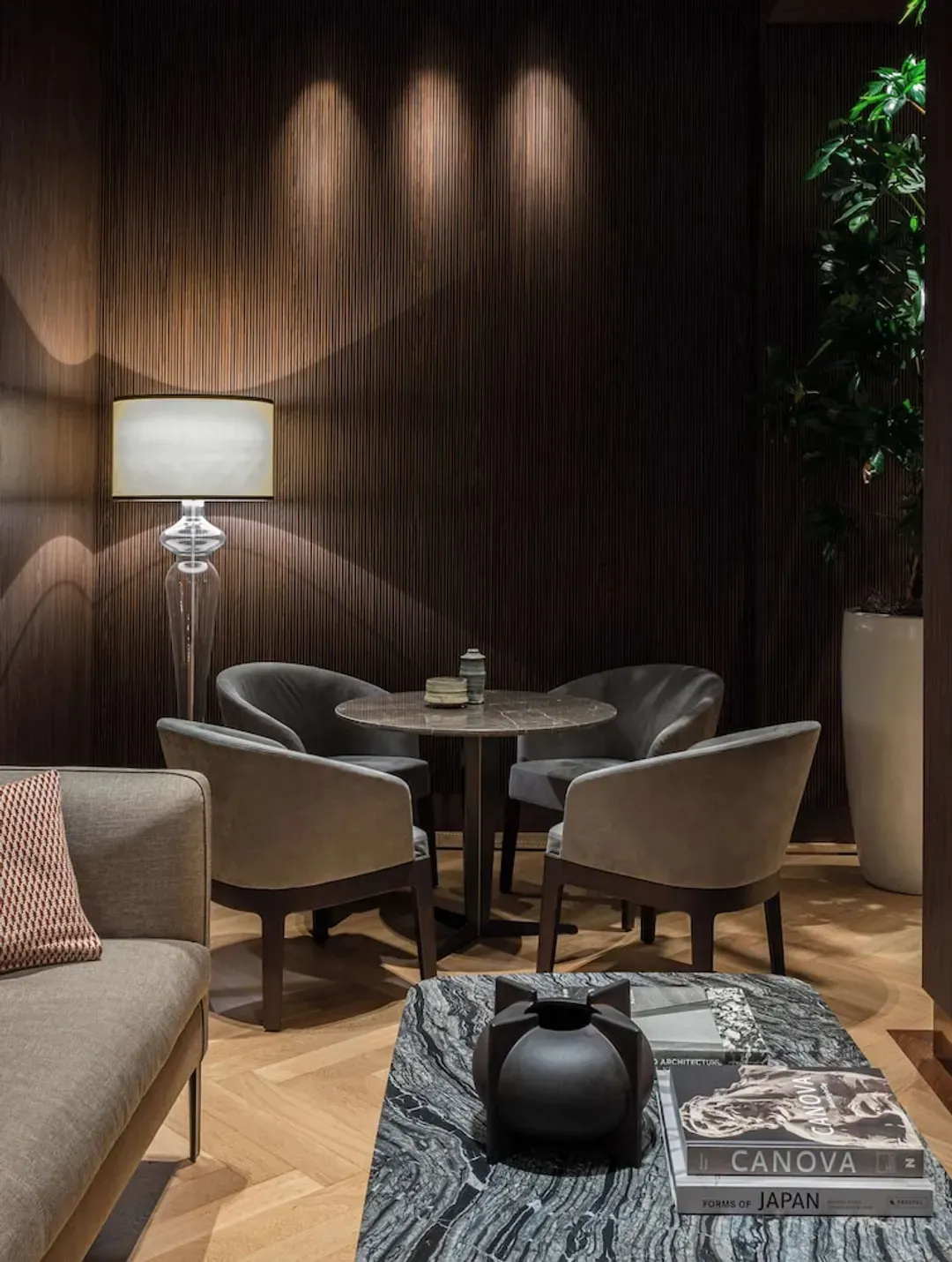 Lobby sitting area