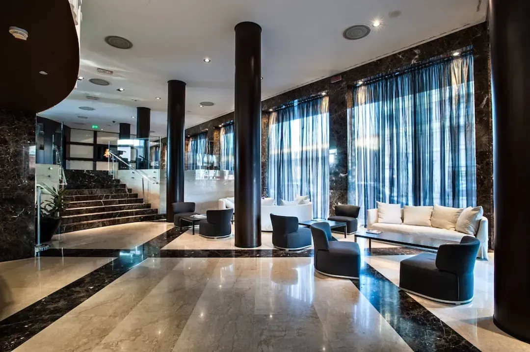 Lobby sitting area
