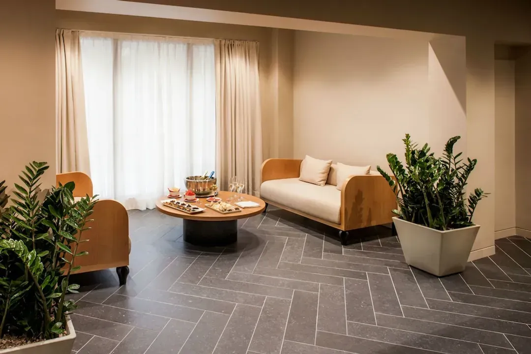 Lobby sitting area