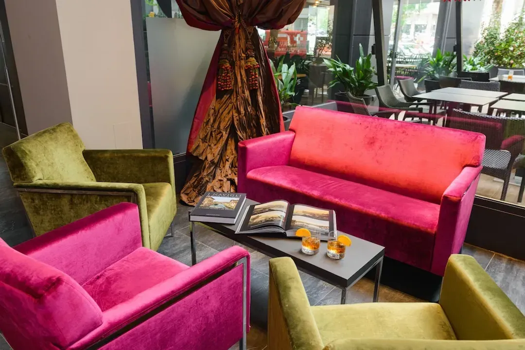 Lobby sitting area