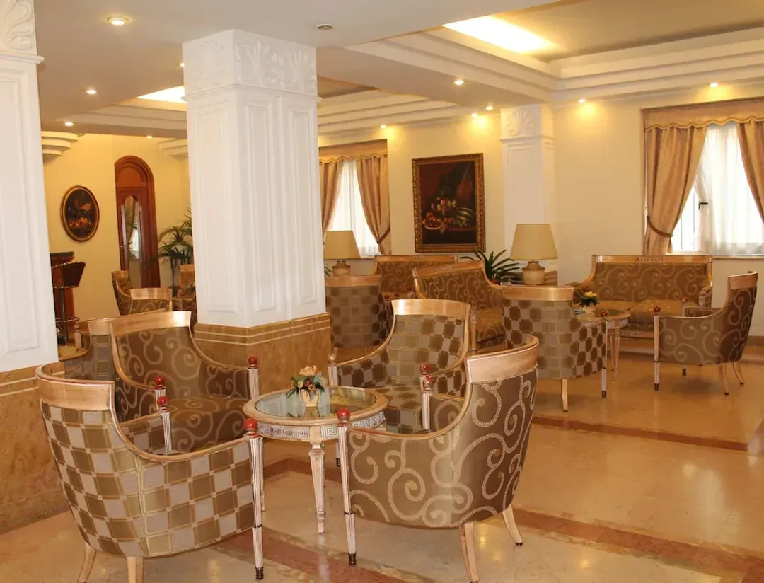 Lobby sitting area