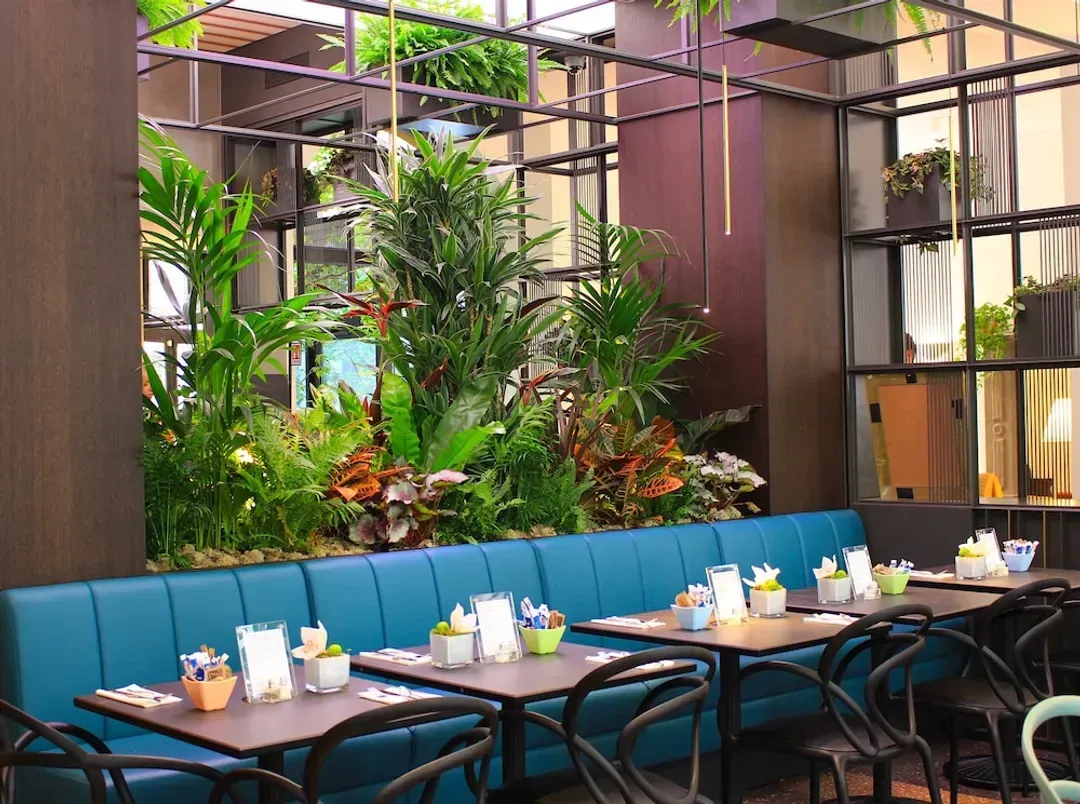 Breakfast area