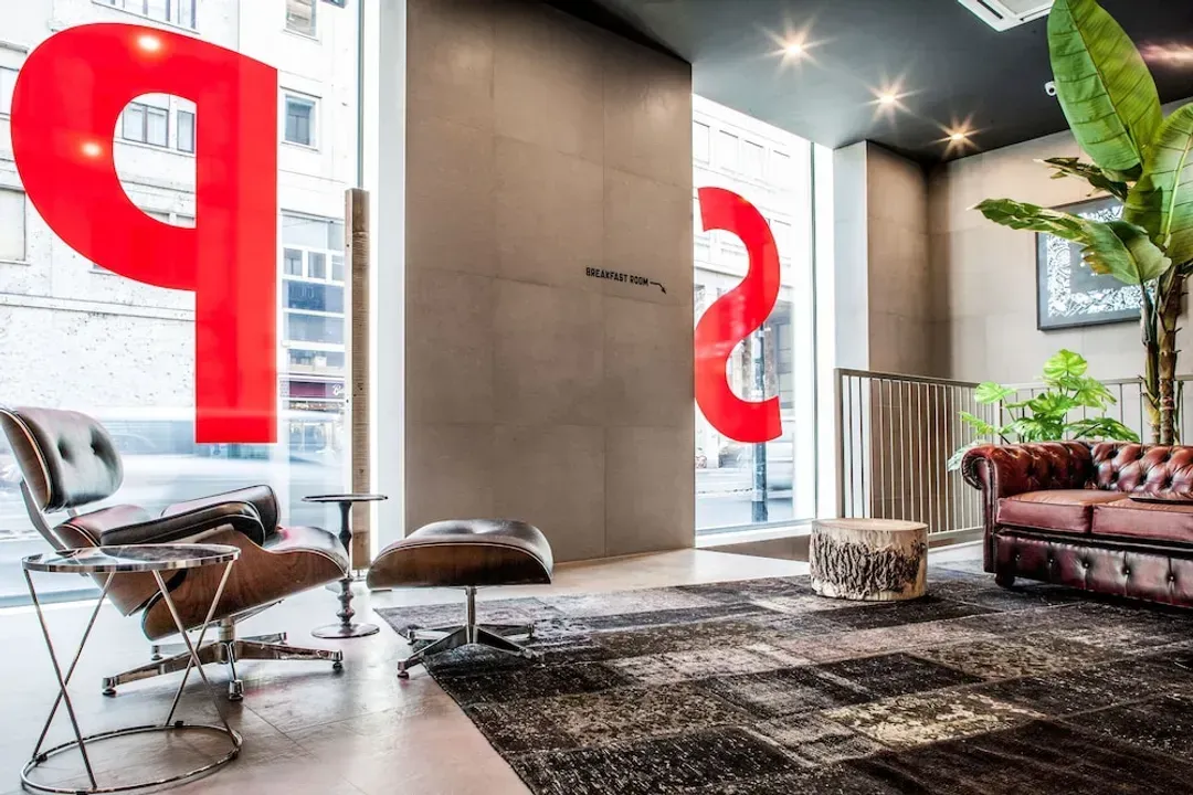 Lobby sitting area