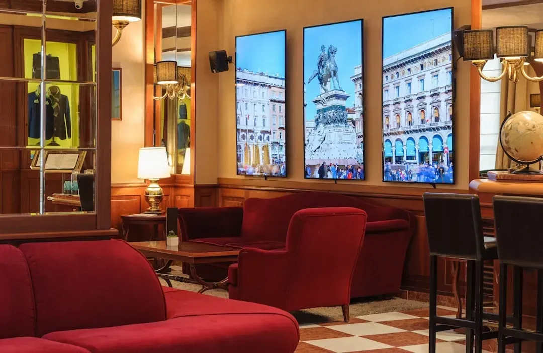 Lobby sitting area